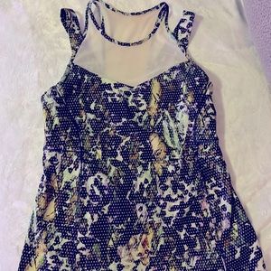 Lululemon high mesh neck tank